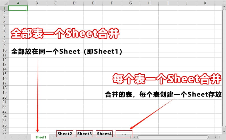 若手表格批量合并产品界面3